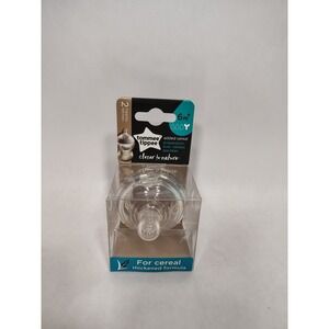 Tommee Tippee Closer to‎ Nature Added Cereal Nipples 6m+ 2 pack